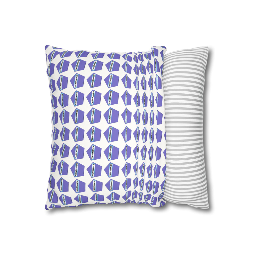 Faux Suede Square Pillowcase