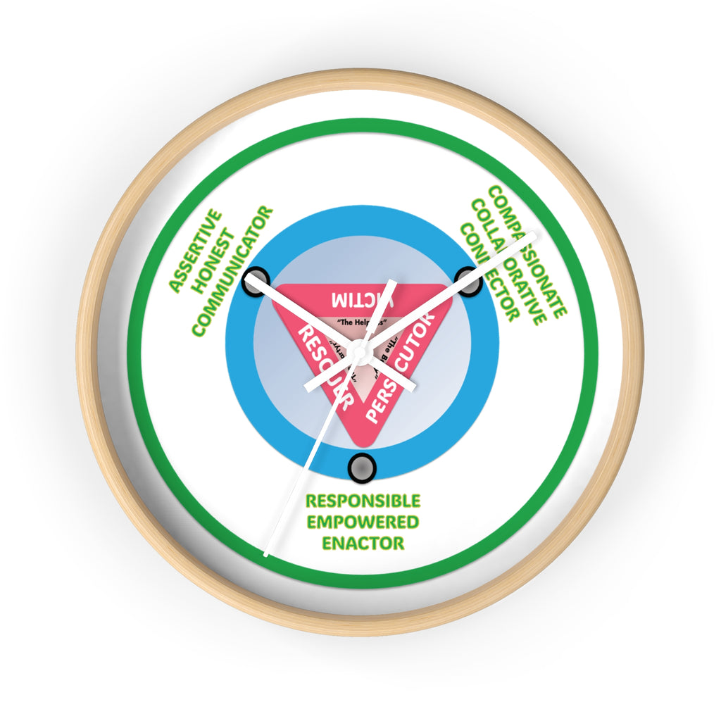 DRAMA Triangle Clock