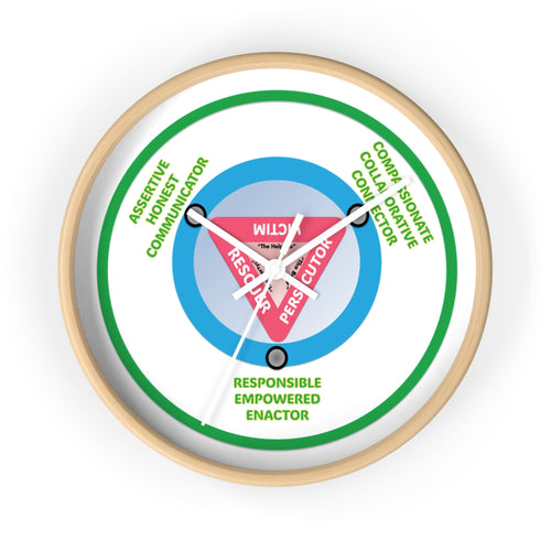 DRAMA Triangle Clock