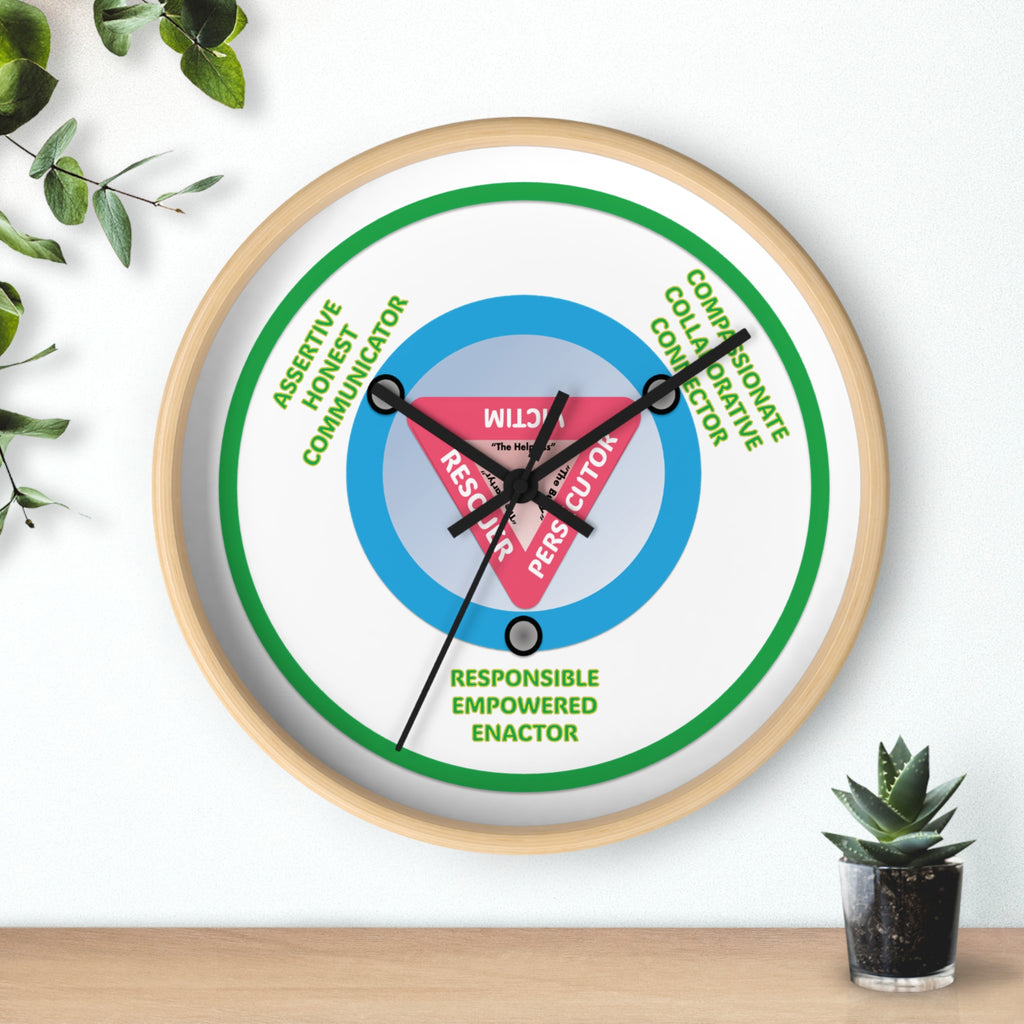 DRAMA Triangle Clock