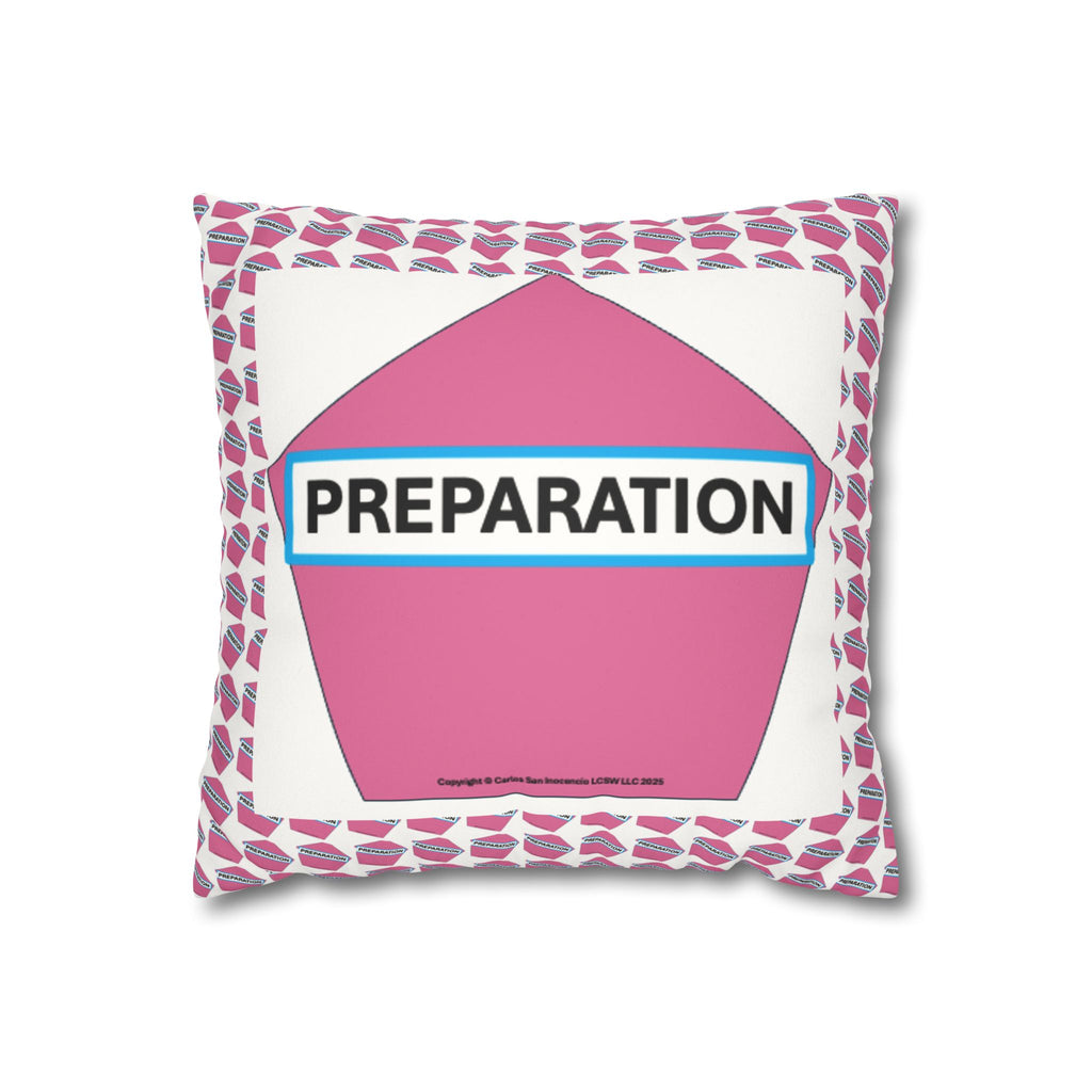 Faux Suede Square Pillowcase