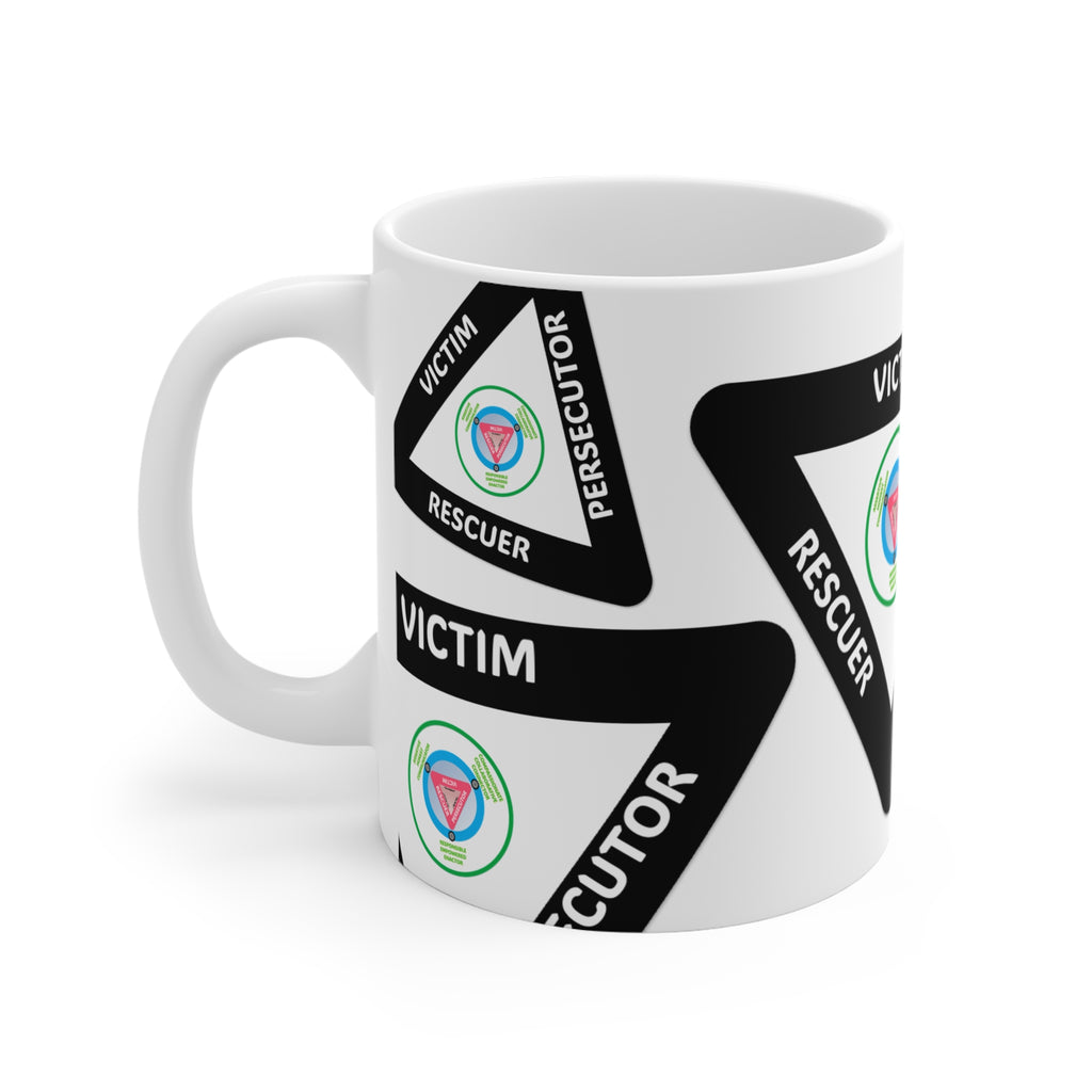 Variation of Drama Triangle Mug