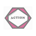 Vibrant Unframed Print – “Action” (Stages of Change Series by DiClemente)