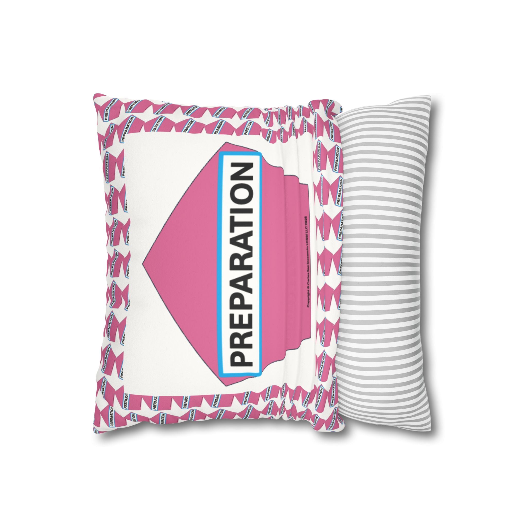 Faux Suede Square Pillowcase