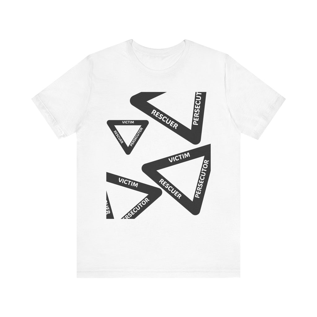 Short Sleeve Tee - Drama Triangle Karpman Design