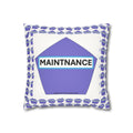 Maintenance Stages of Change Pillow - Faux Suede Recovery Support Décor for Therapy, Counseling & Cozy Living
