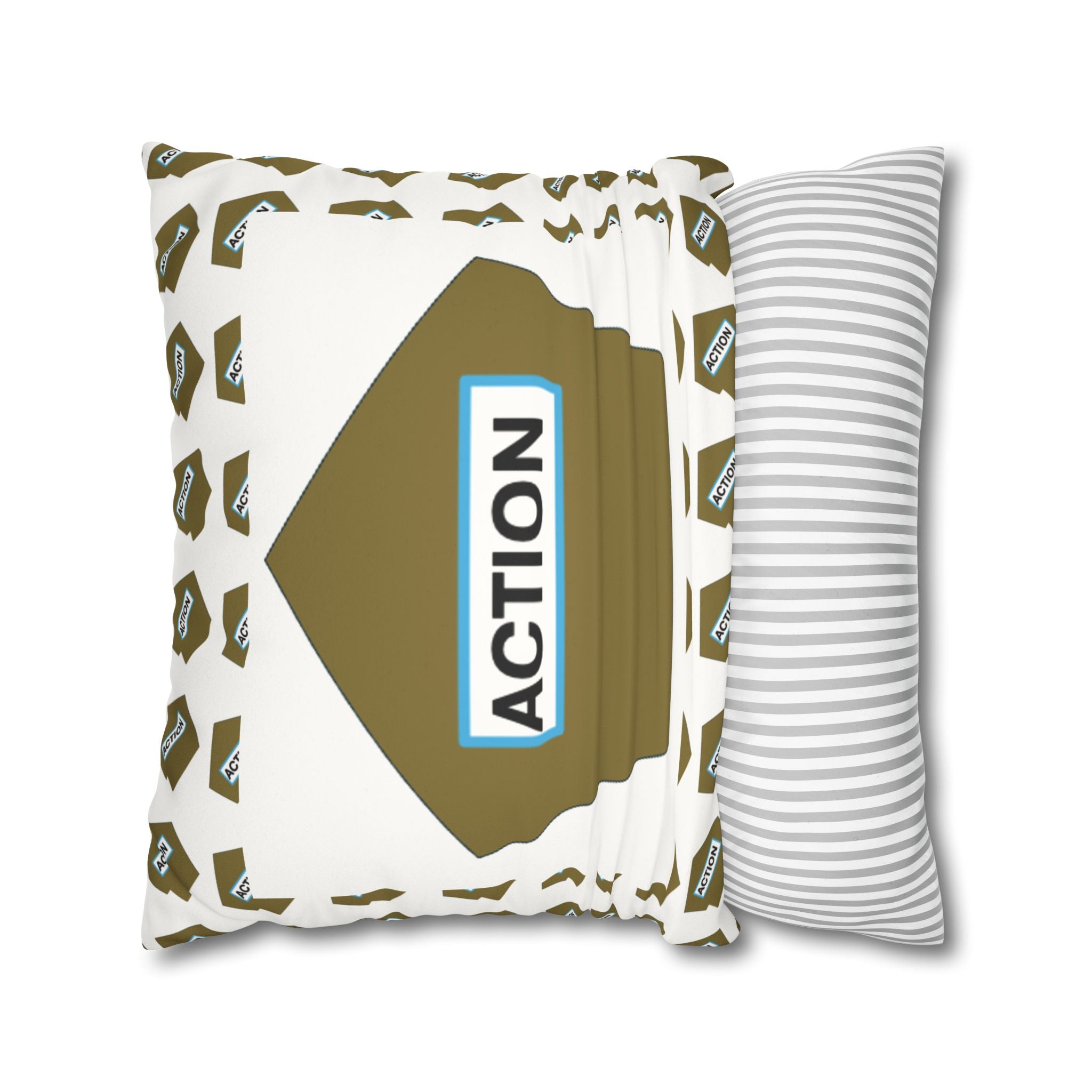 Faux Suede Square Pillowcase