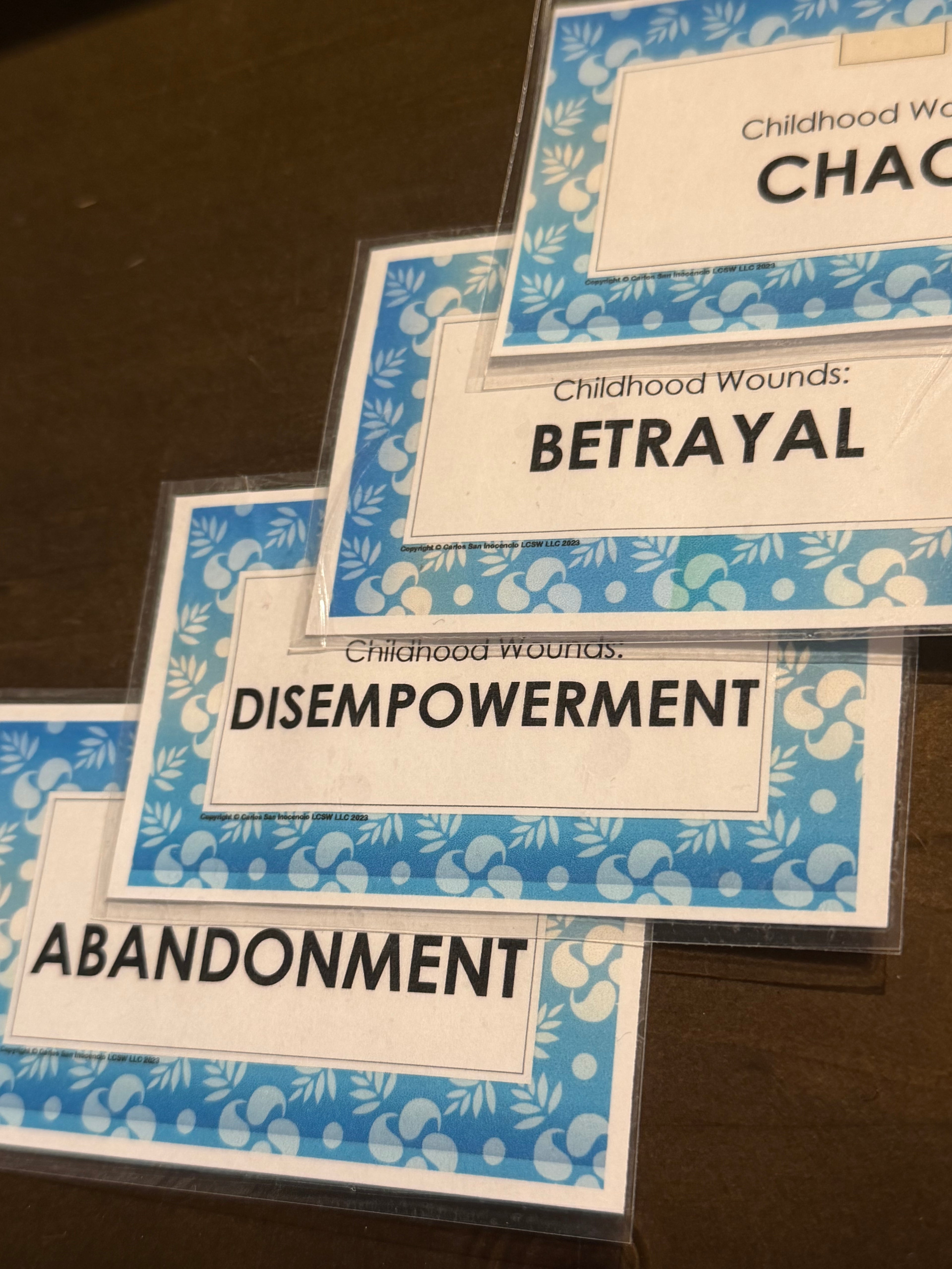 The Four Childhood Wounds (Floor Check)