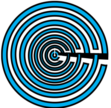 Mindful Walk Labyrinth Rug – Four Color