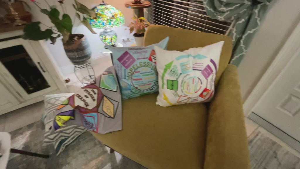 Emotional Journey Pillow case– Comfort Meets Psychoeducation (floor check)